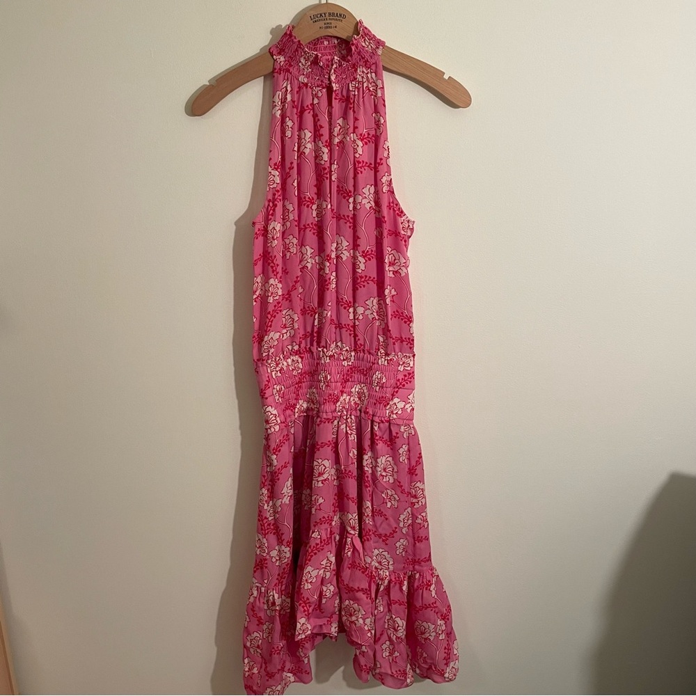 A.L.C Cody Floral silk dress
